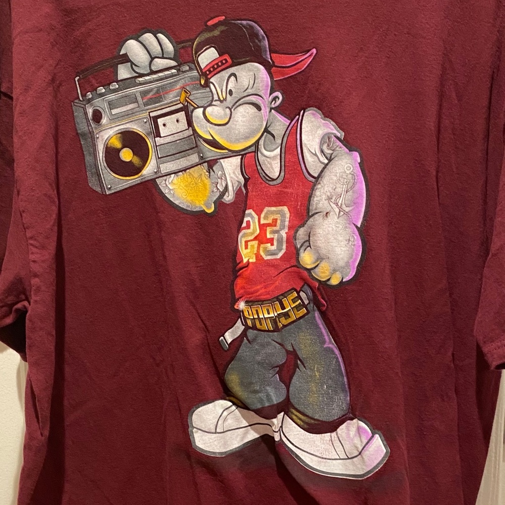 Popeye hip-hop tee